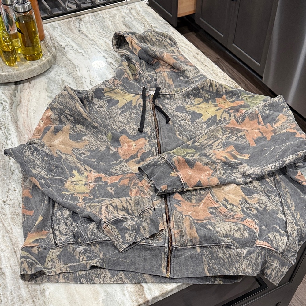 RedHead Camouflage zipper hoodie Jacket